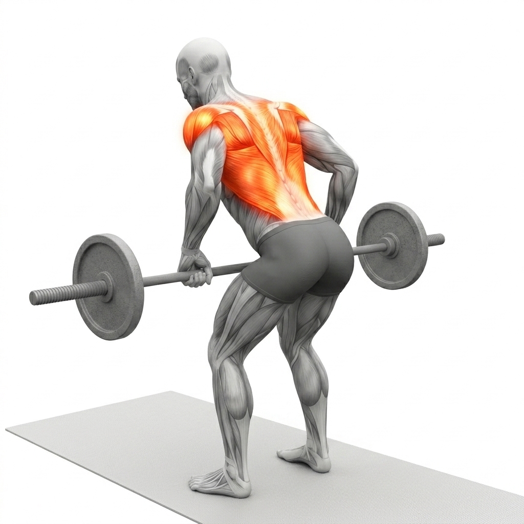 Barbell Bent Over Row