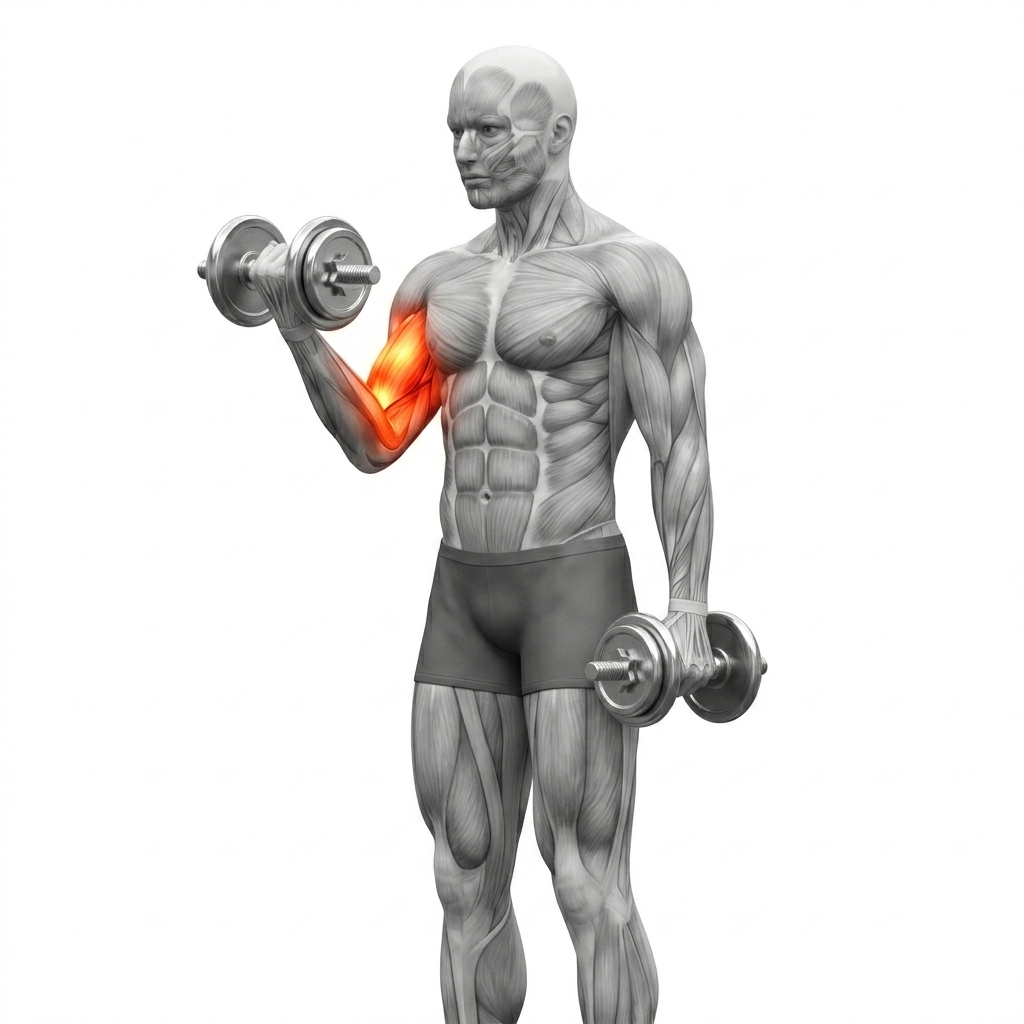 Dumbbell Alternate Curl