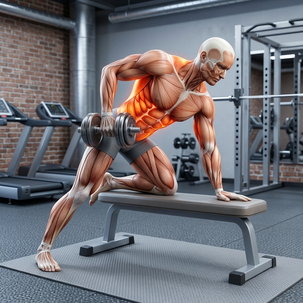 Dumbbell Single Arm Row