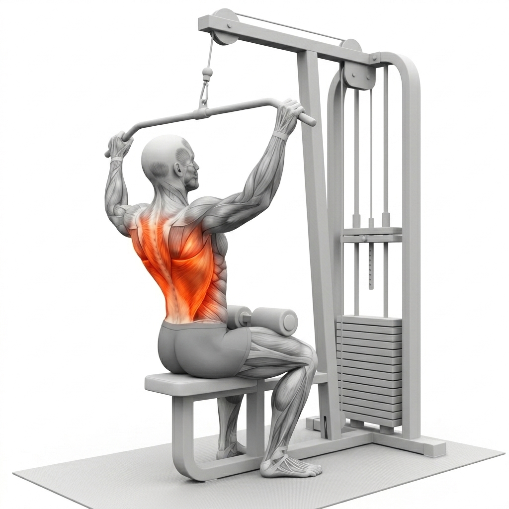 Lat Pull Down (Normal Grip)
