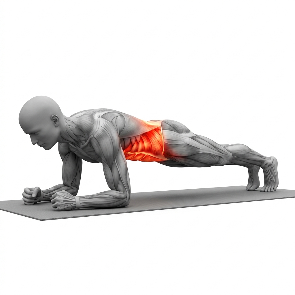 Plank on Elbows